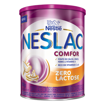 Composto Lácteo Zero Lactose Comfor Nestlé Neslac Lata 700g