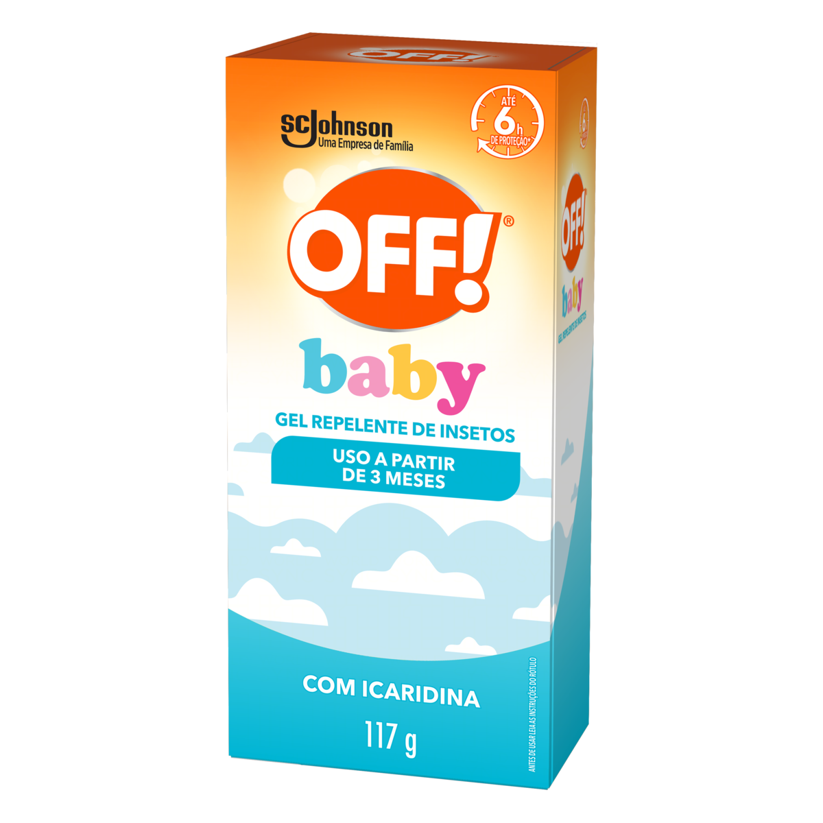 Repelente Gel Off! Baby Caixa 117g
