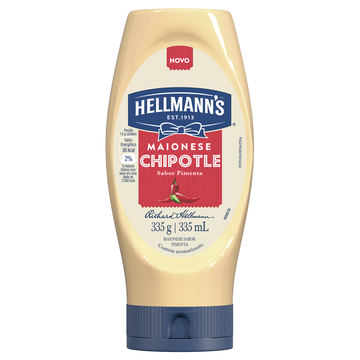Maionese Chipotle Hellmann's Squeeze 335g