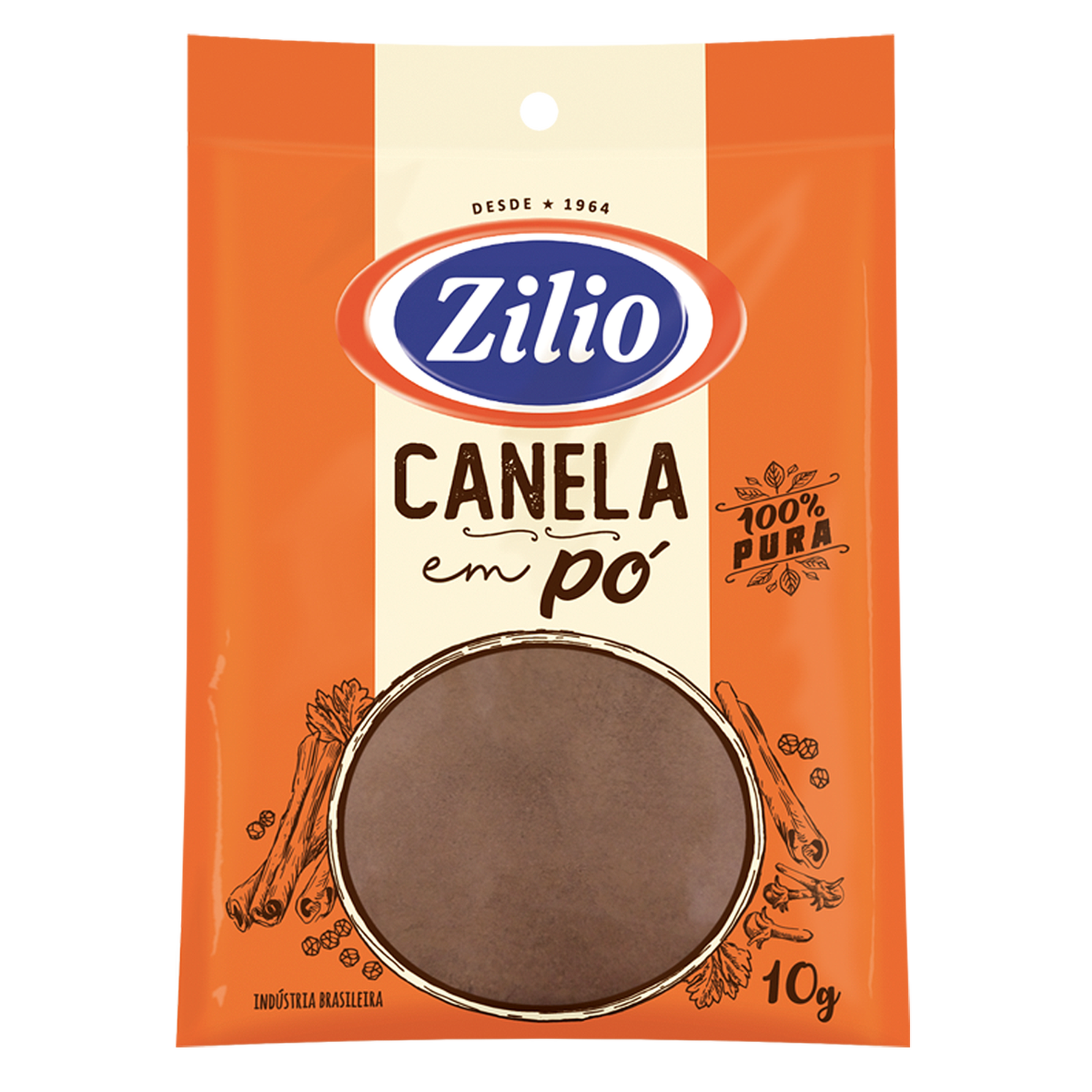 Canela em P&oacute; Zilio 10g
