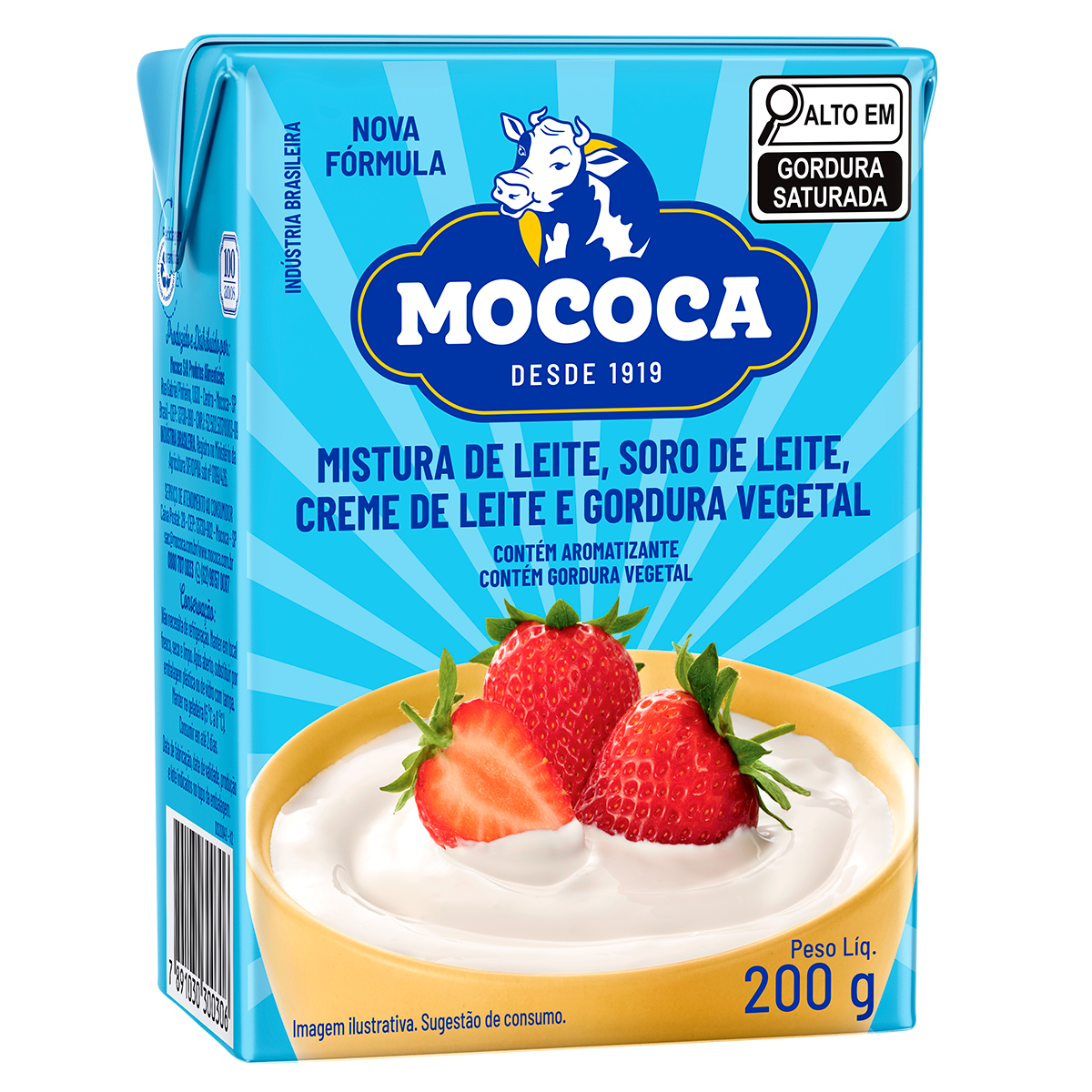 Mistura de Creme de Leite Mococa 200g