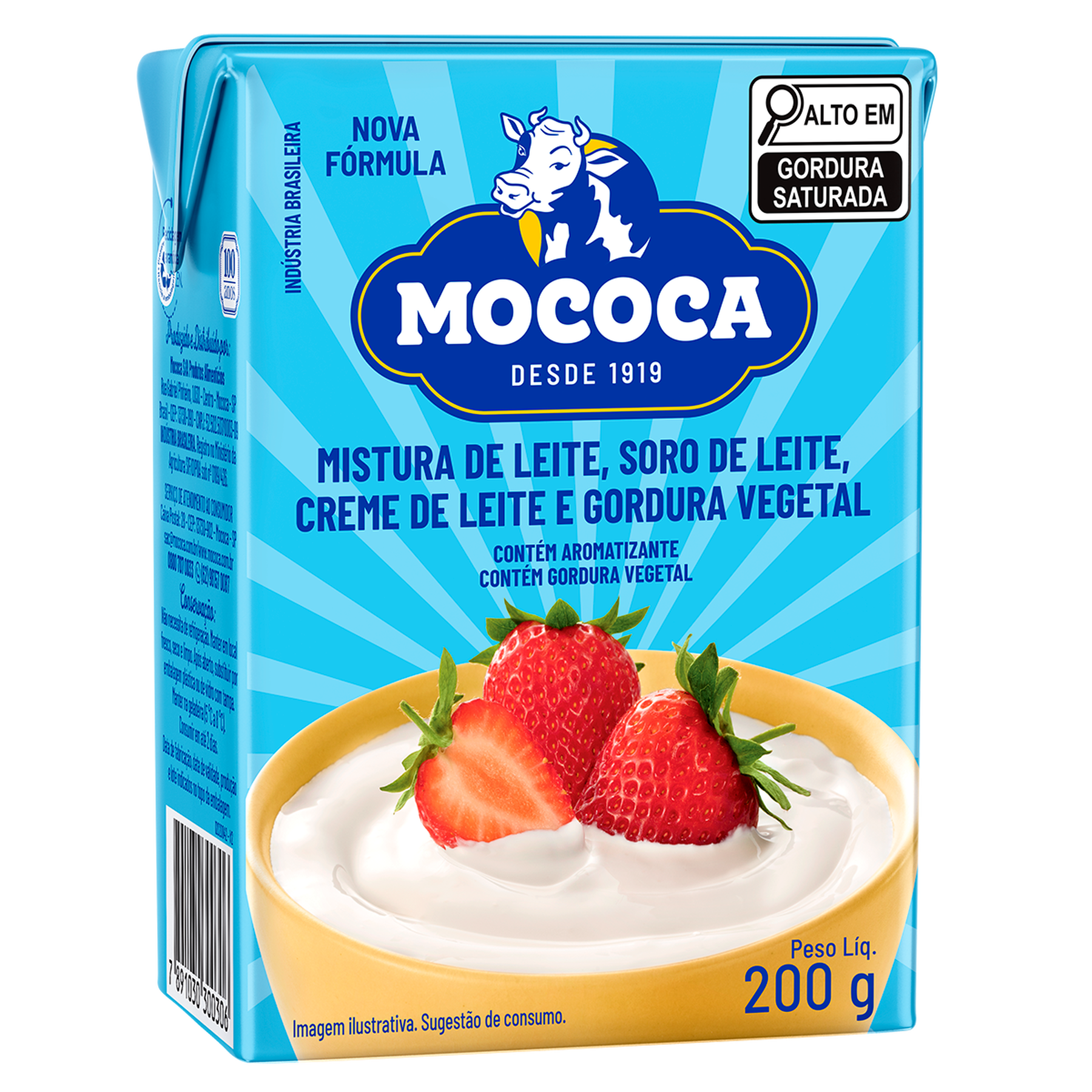 Mistura de Creme de Leite Mococa 200g