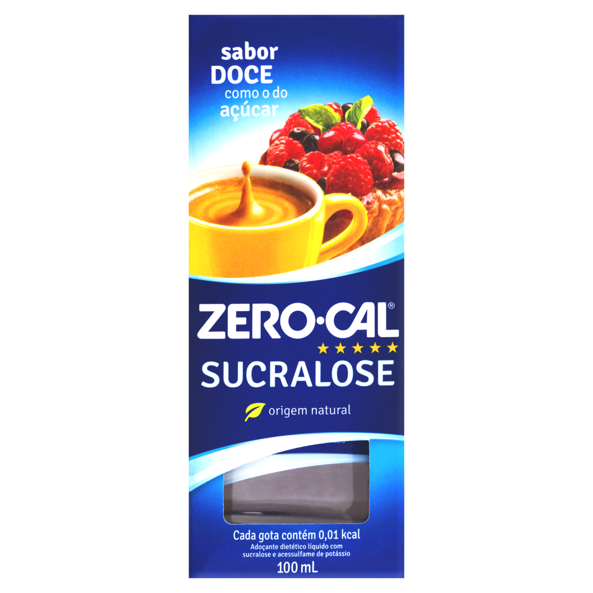 Ado&ccedil;ante L&iacute;quido Diet Sucralose Zero Cal 100ml