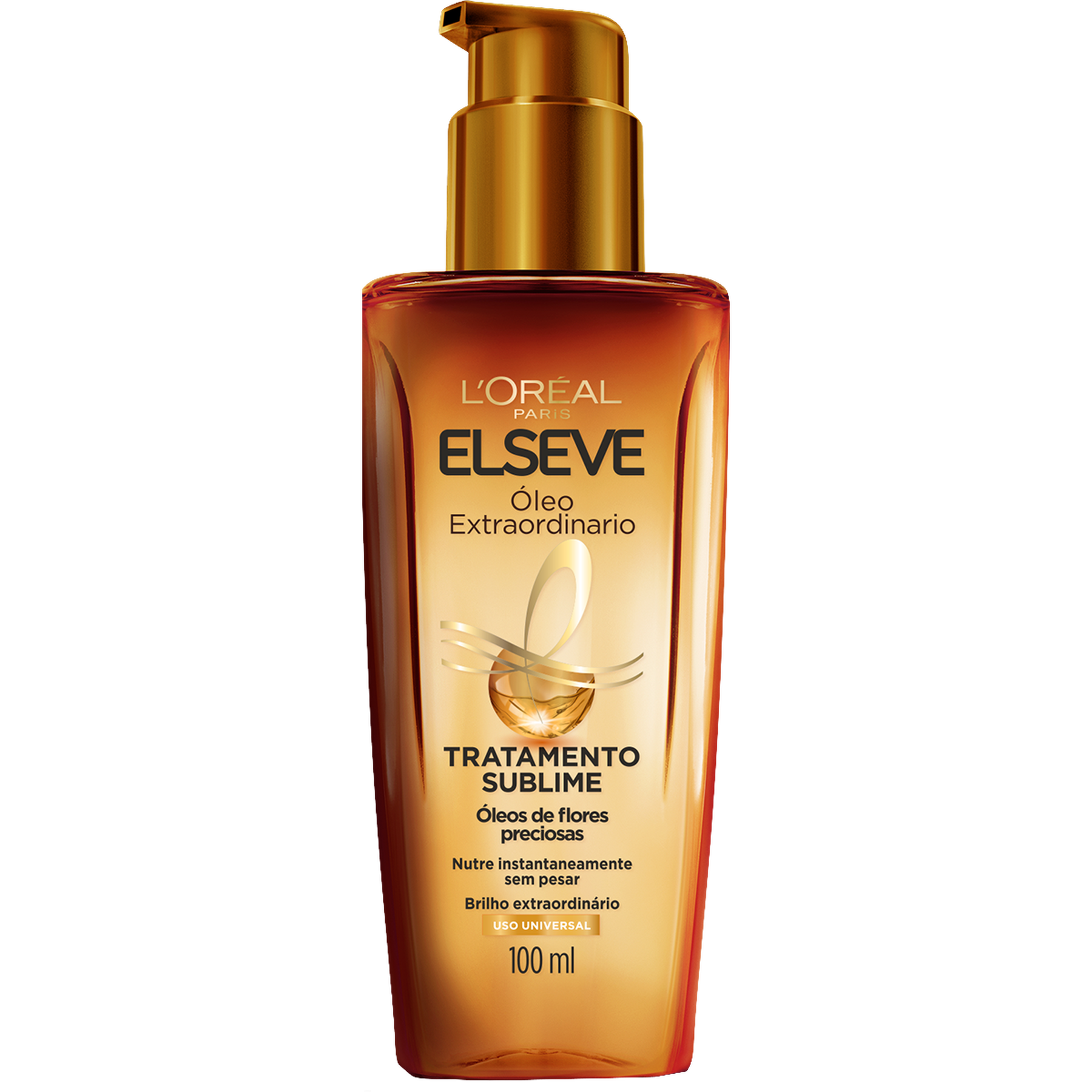 &Oacute;leo Extraordin&aacute;rio Tratamento Capilar Elseve L'Or&eacute;al Paris Frasco 100ml