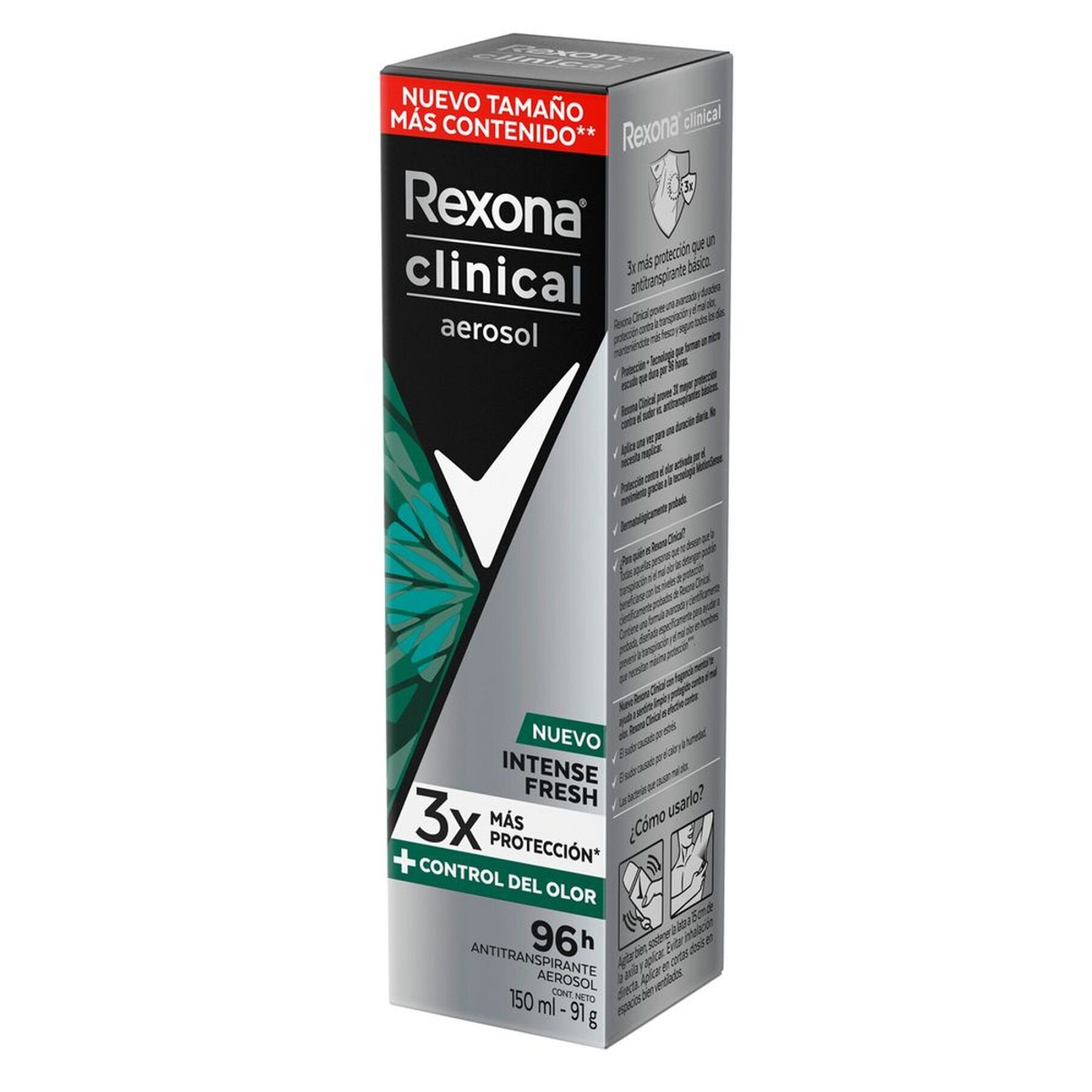Desodorante Fresh Clinical Intense Rexona 150ml