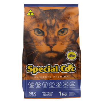 Alimento para Gatos Adultos Special Cat Premium Pacote 1kg