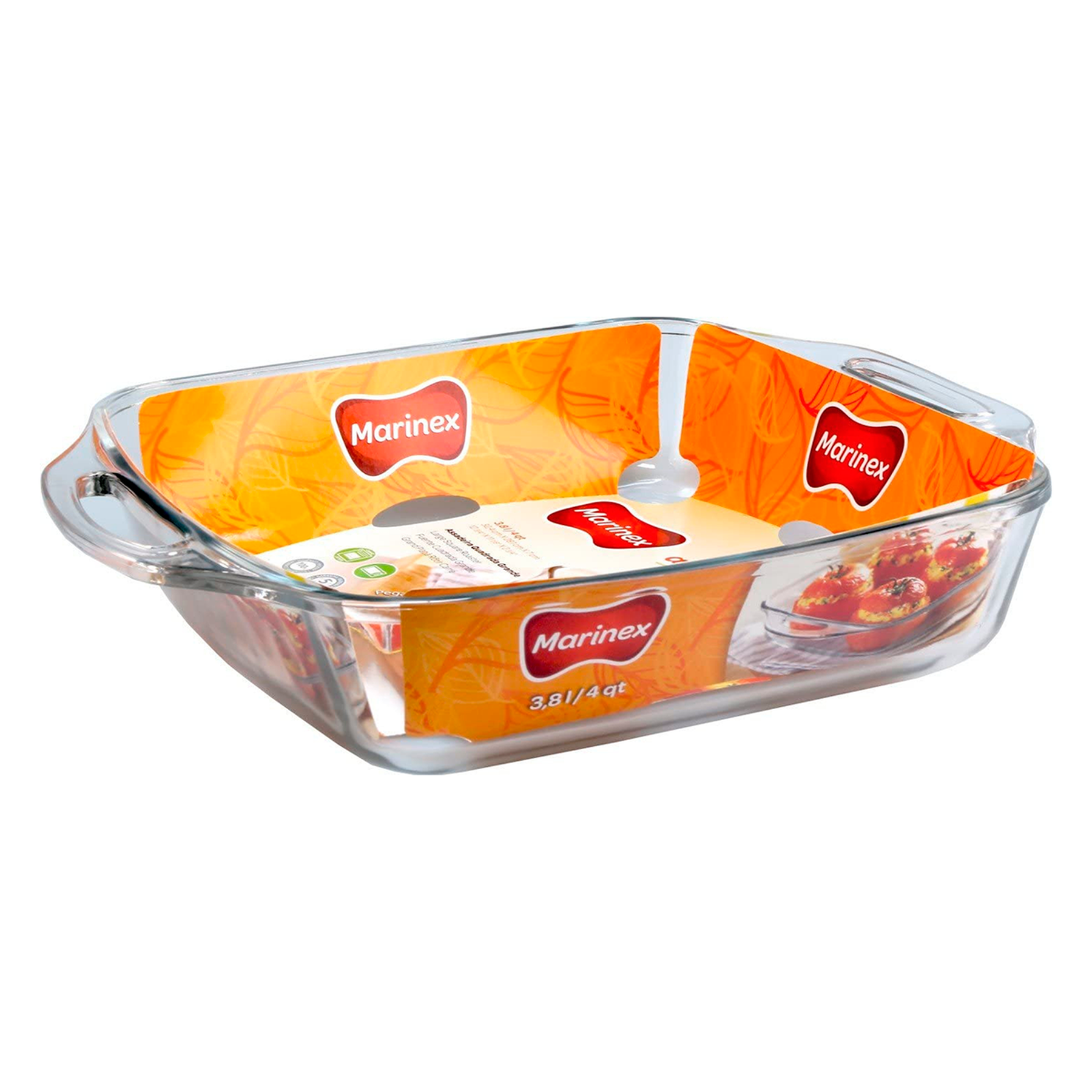 Assadeira Quadrada Seletta Marinex 3,8l