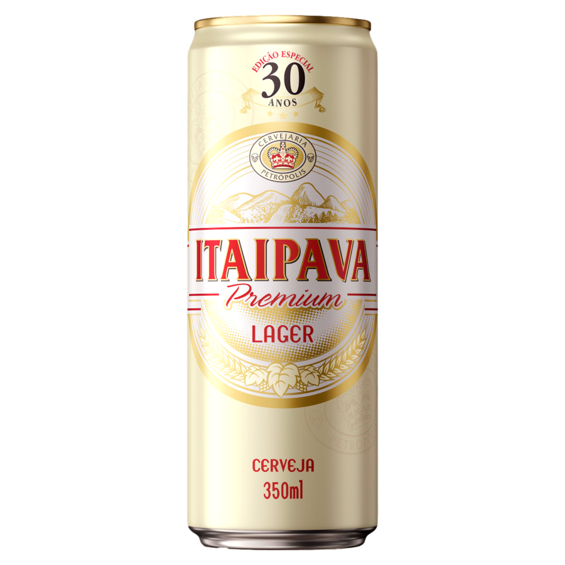 Cerveja Lager Premium Itaipava Lata 350ml - Edição Especial 30 Anos