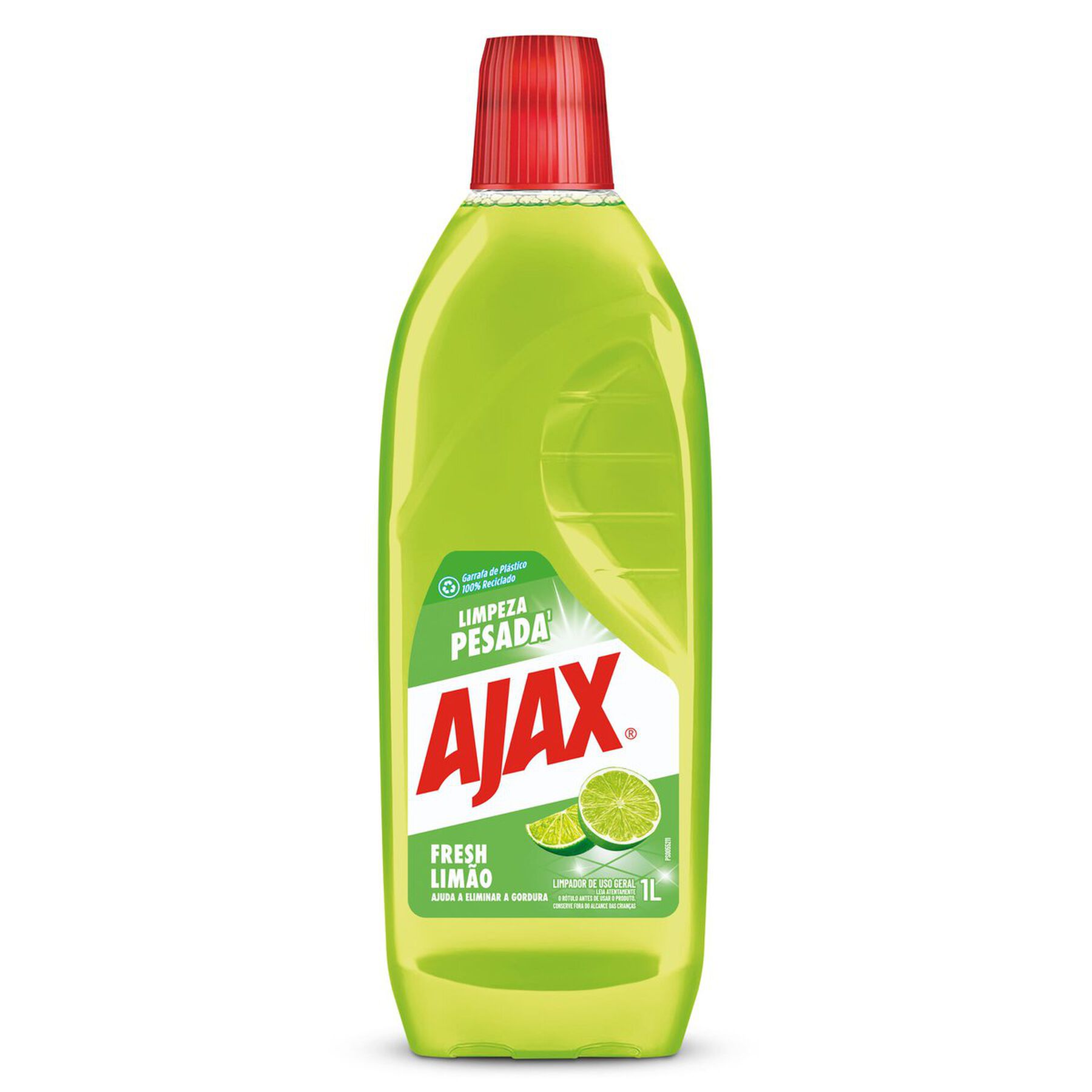 Detergente Multiuso Fresh Lemon Ajax Frasco 1l