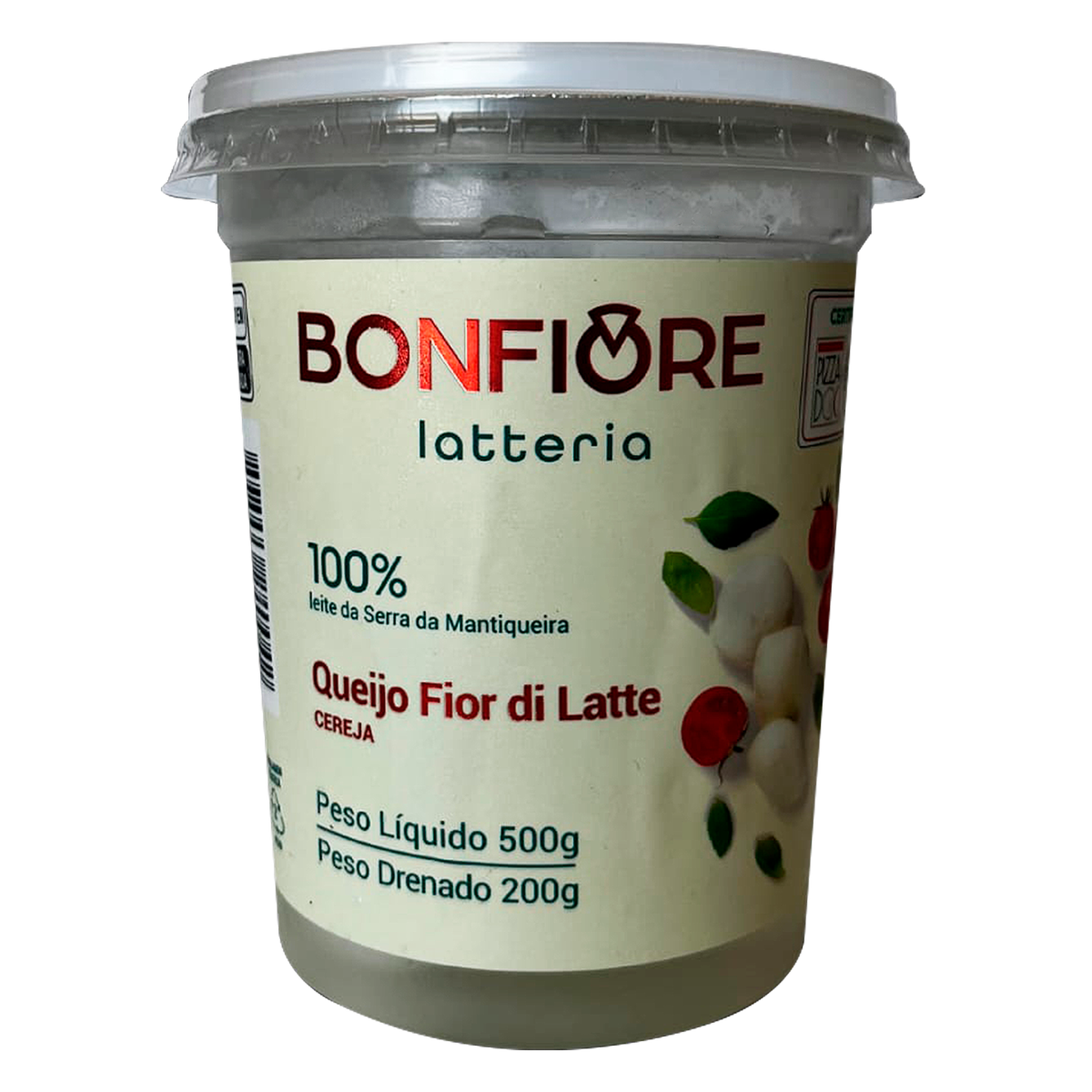Queijo Fior di Latte Cereja Bonfiore Pote 200g