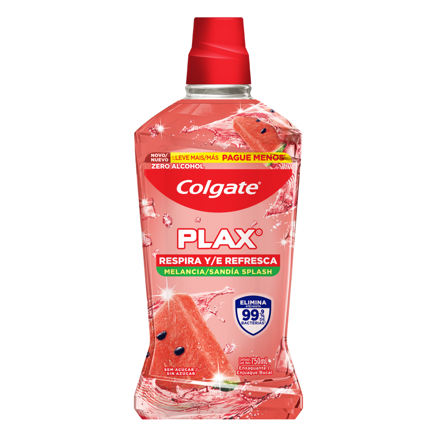 Enxaguante Bucal Respira e Refresca Plax Colgate Frasco 750ml