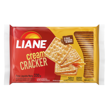 Biscoito Cream Cracker Liane Pacote 330g