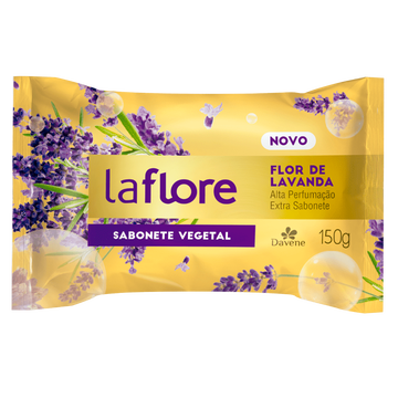 Sabonete Vegetal Flor de Lavanda La Flore Davene 150g
