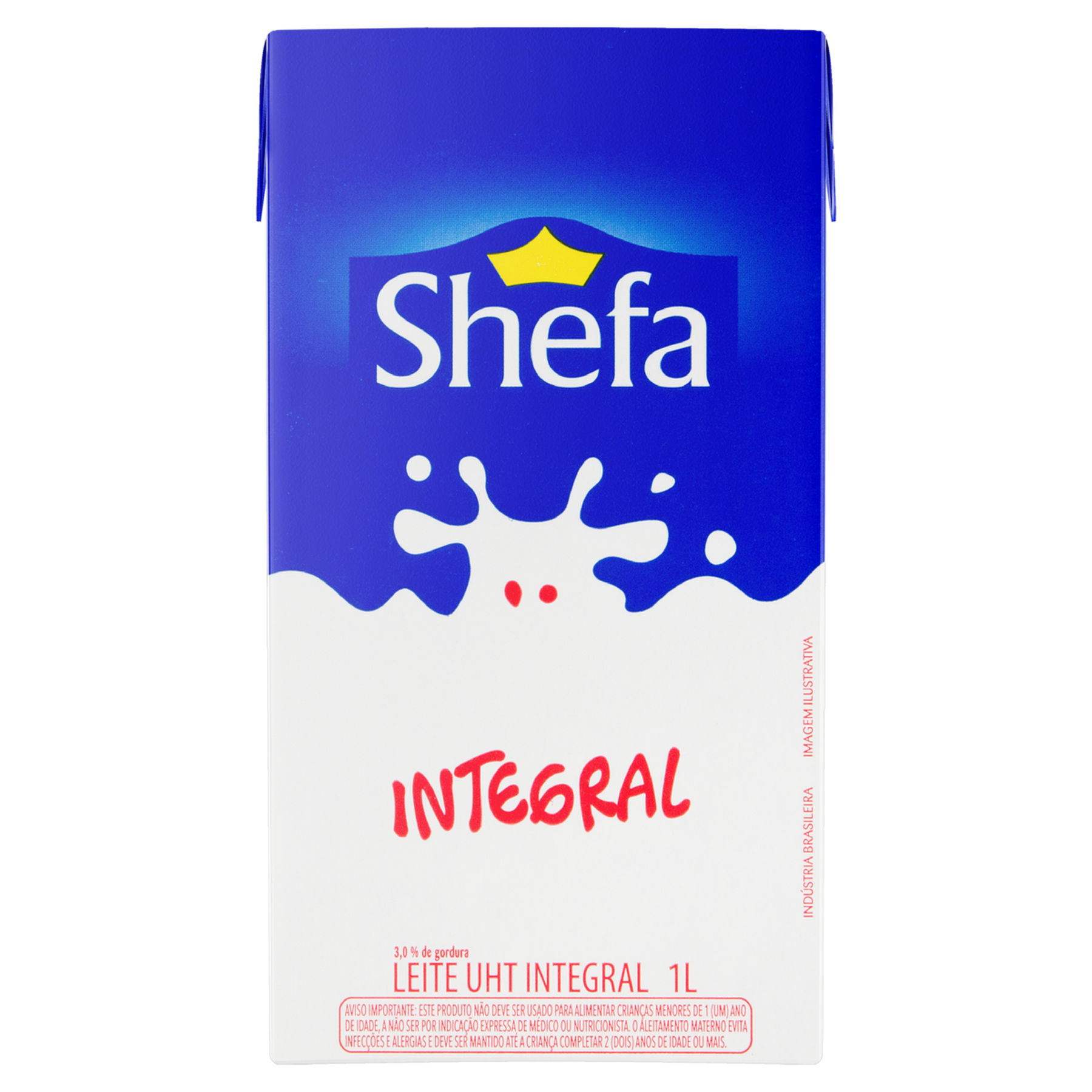 Leite UHT Integral Shefa Caixa 1l