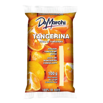 Polpa de Fruta Congelada de Tangerina De Marchi Pacote 100g