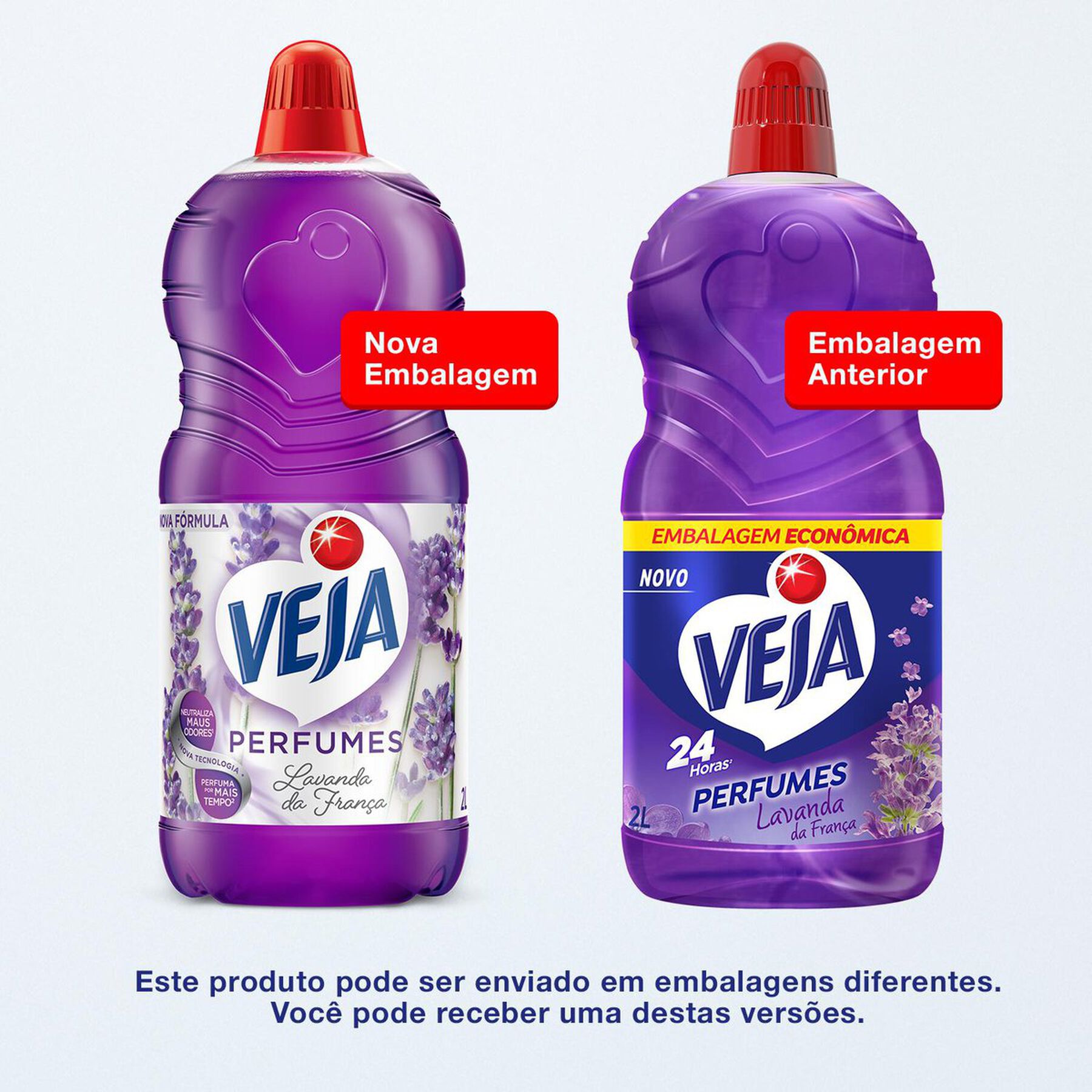 Limpador Perfumado Lavanda da França Veja Perfumes Frasco 2l