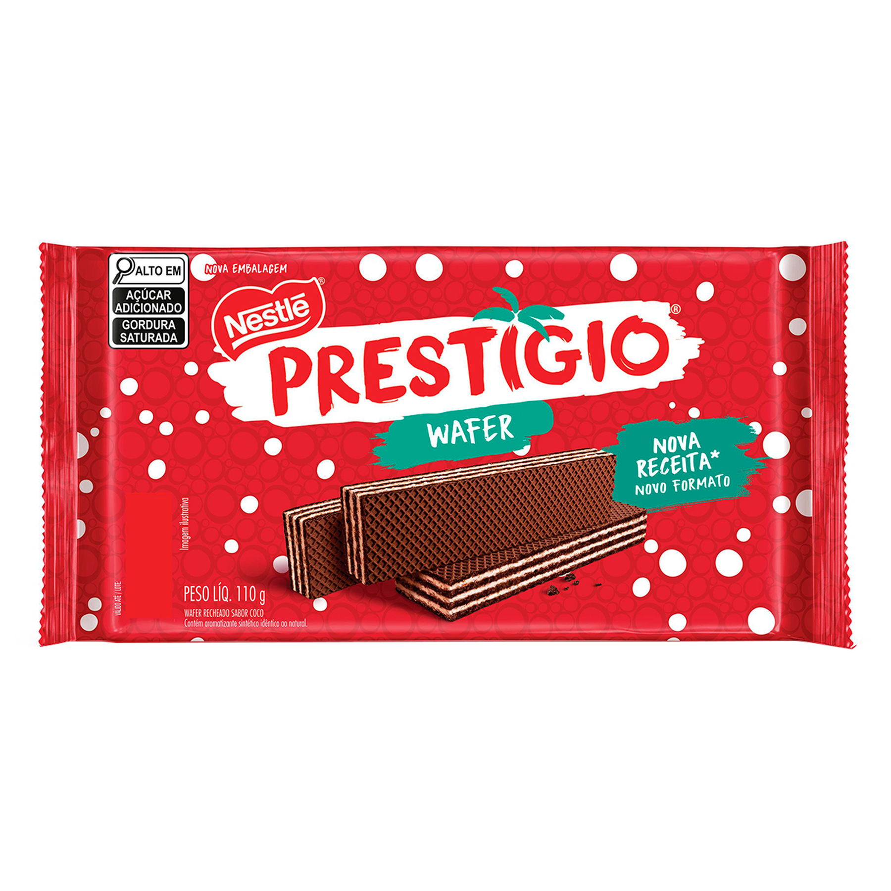 Biscoito Wafer Prestígio Nestlé 110g