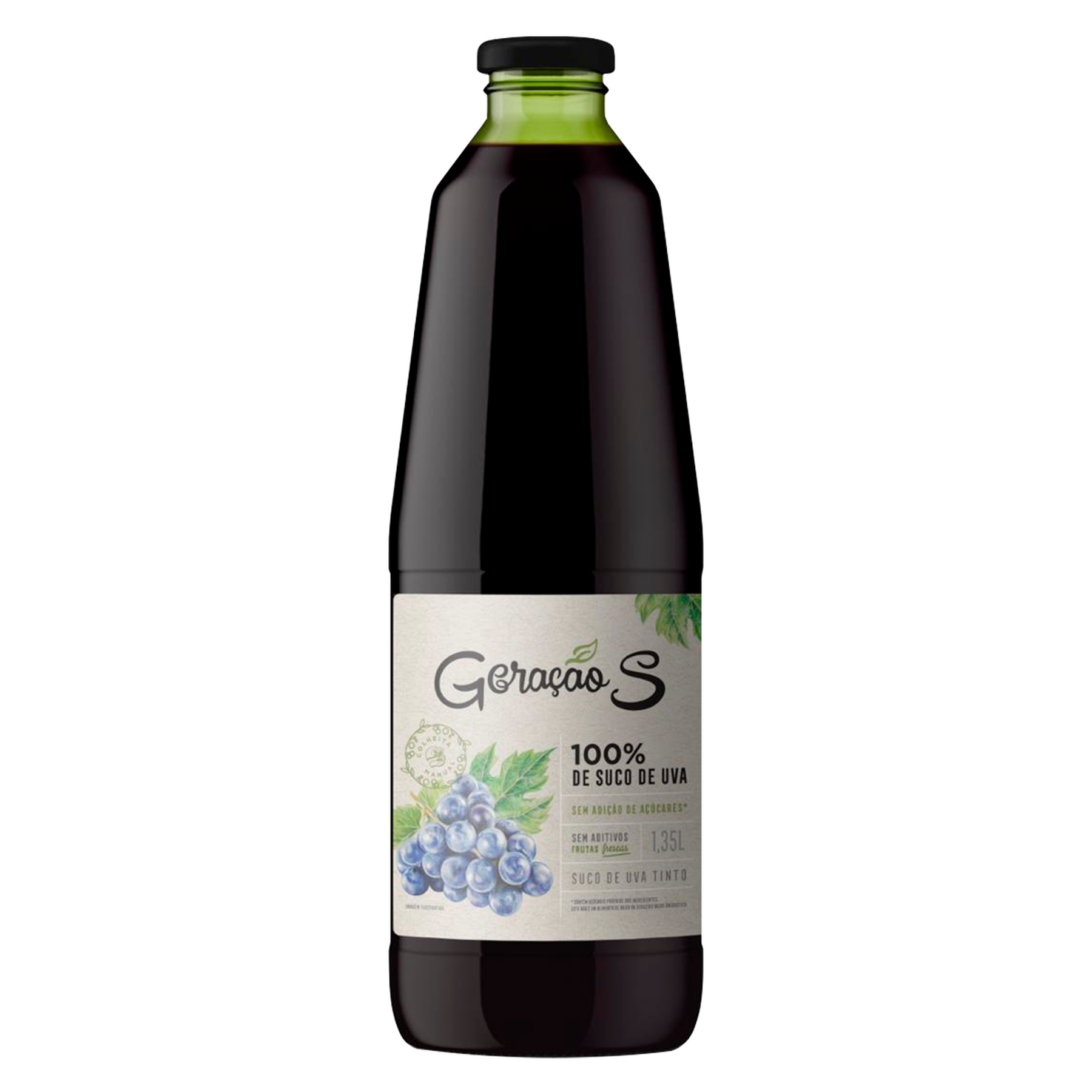 Suco de Uva Tinto Integral Geração S Garrafa 1,35l