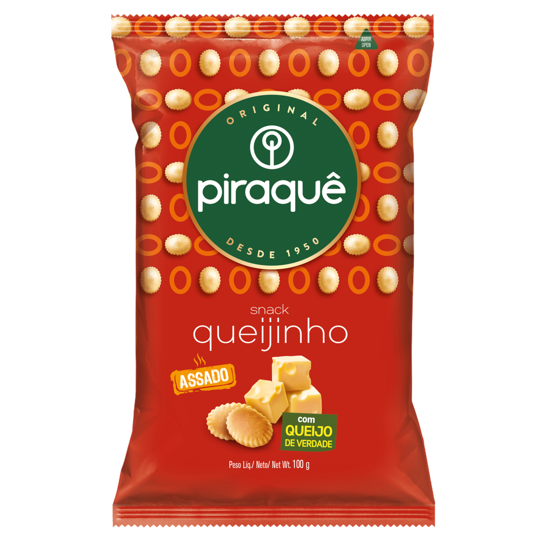 Snack Queijinho Piraquê Pacote 100g