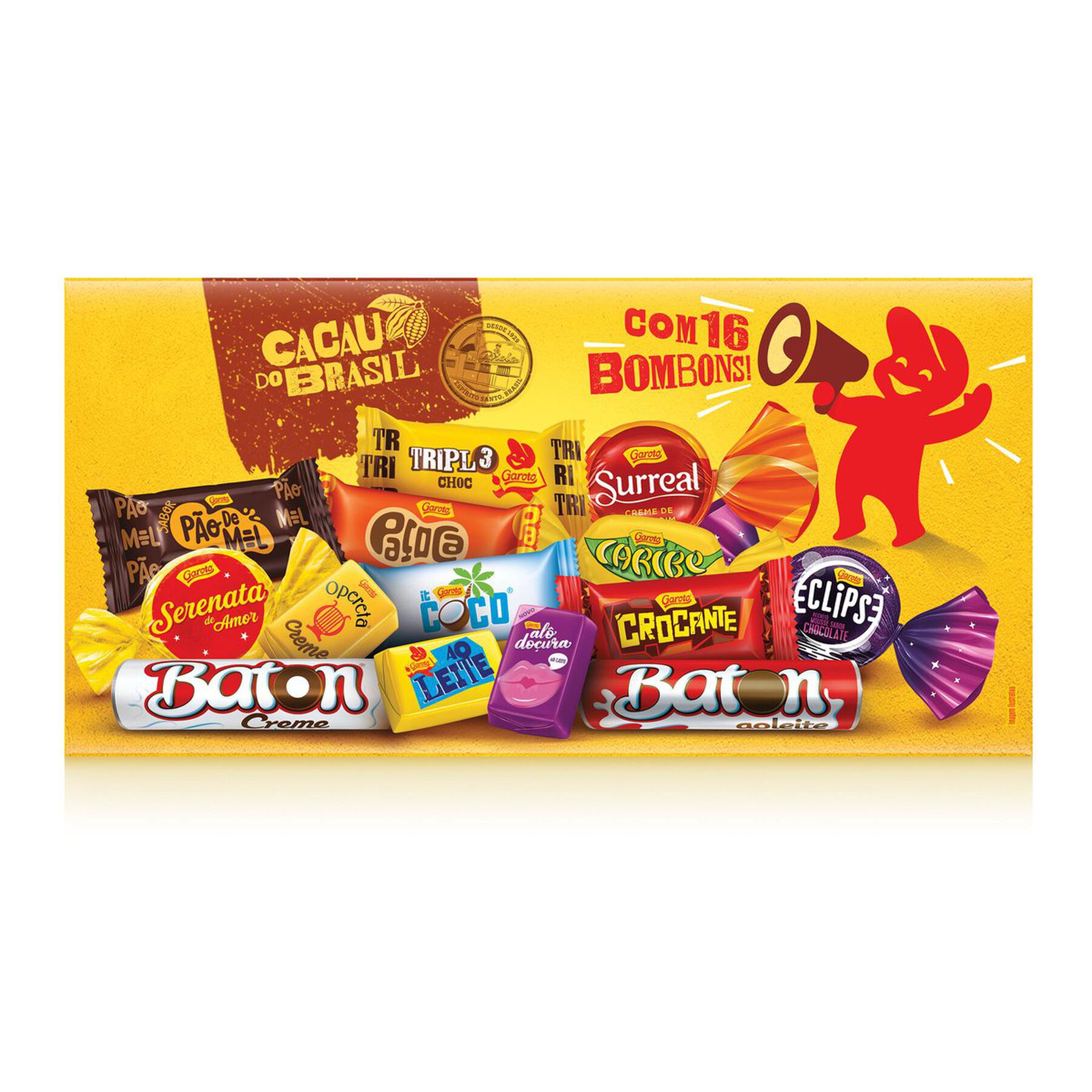 Bombom Garoto Sortido Caixa 250g