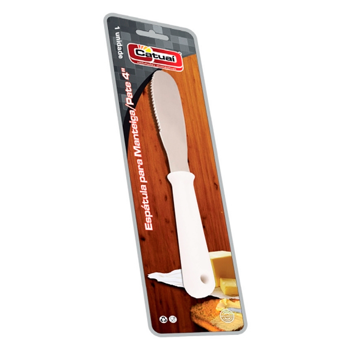 Esp&aacute;tula para Manteiga Catua&iacute; 4"