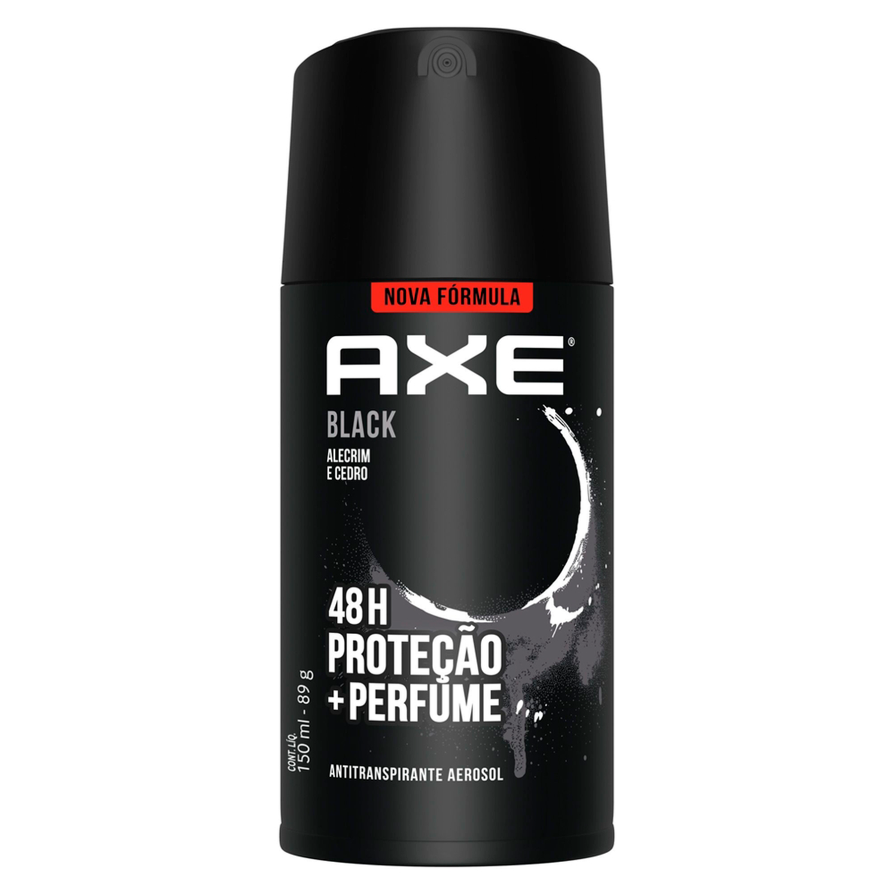 Desodorante Antitranspirante Aerossol Axe Black Frasco 150ml