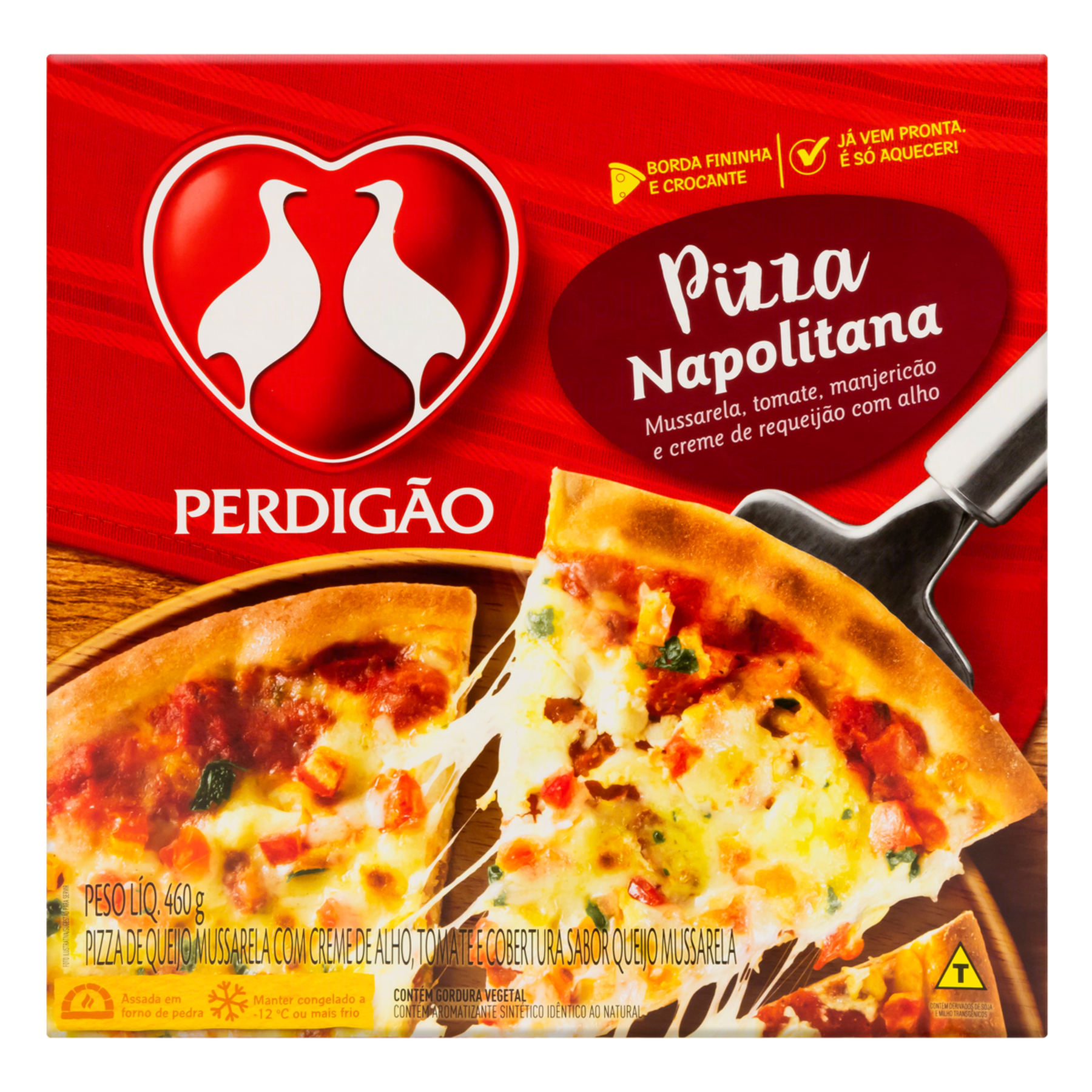 Pizza Napolitana Perdigão Caixa 460g