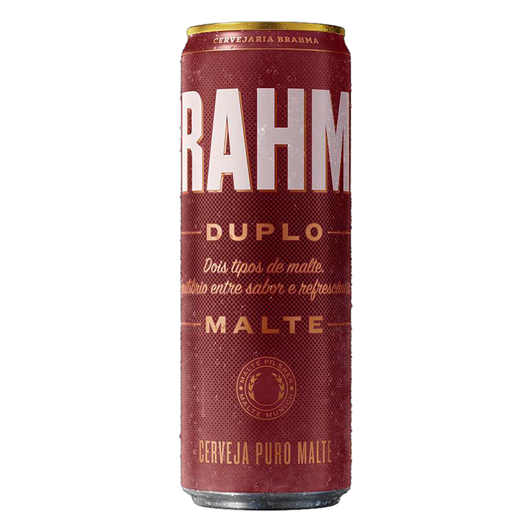 Cerveja Brahma Duplo Malte Puro Malte 350ml Lata