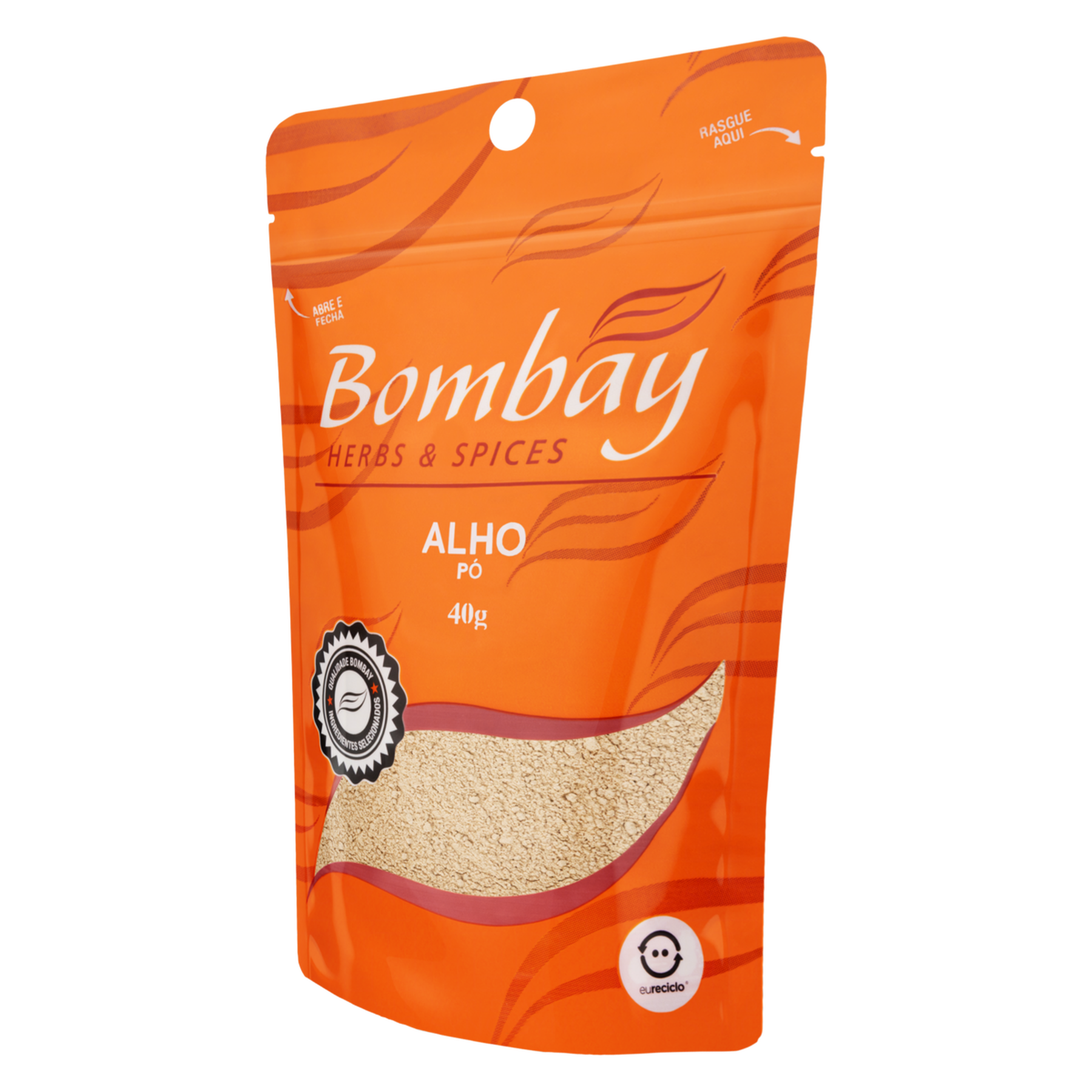 Alho em P&oacute; Bombay Pouch 40g