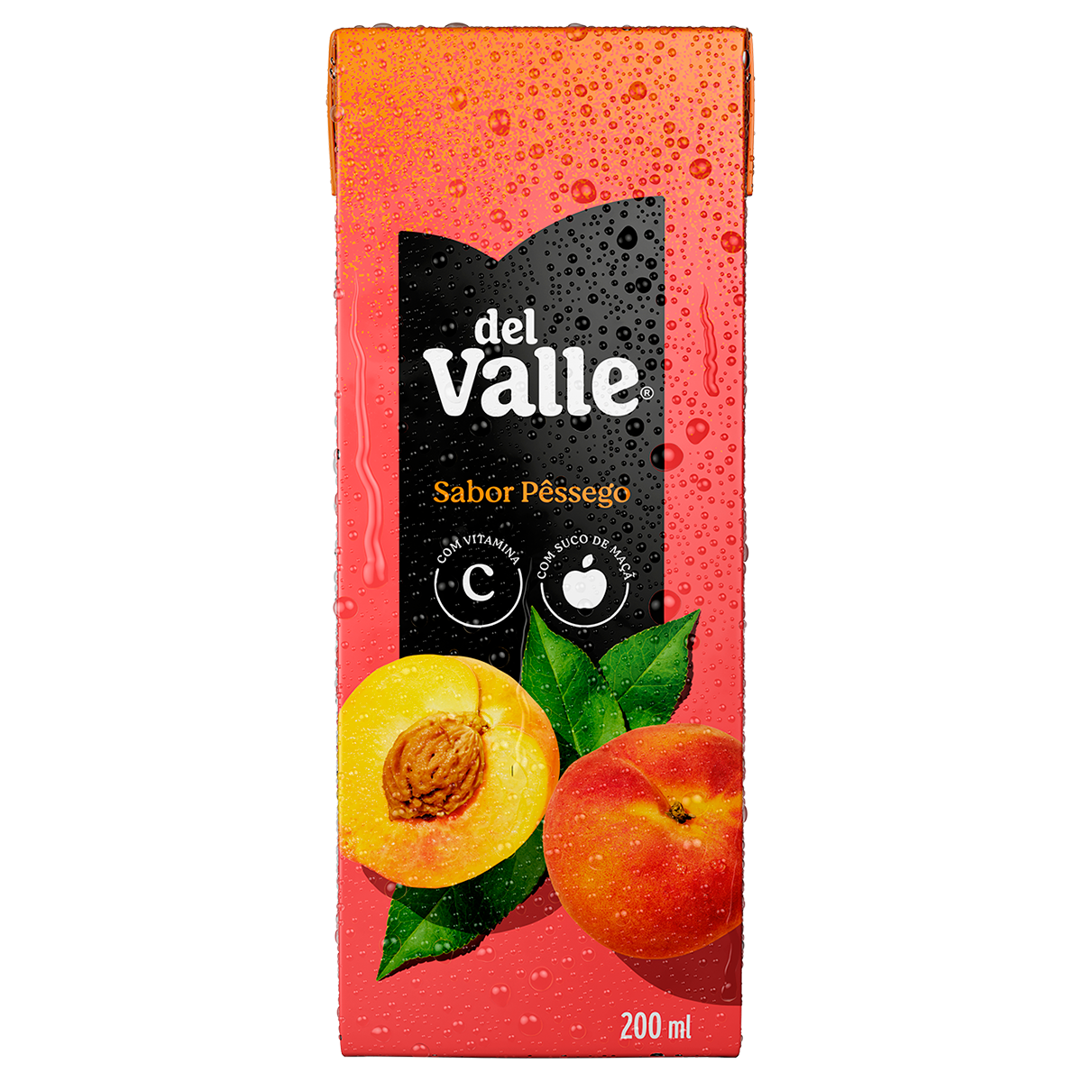 N&eacute;ctar de P&ecirc;ssego Del Valle 200ml