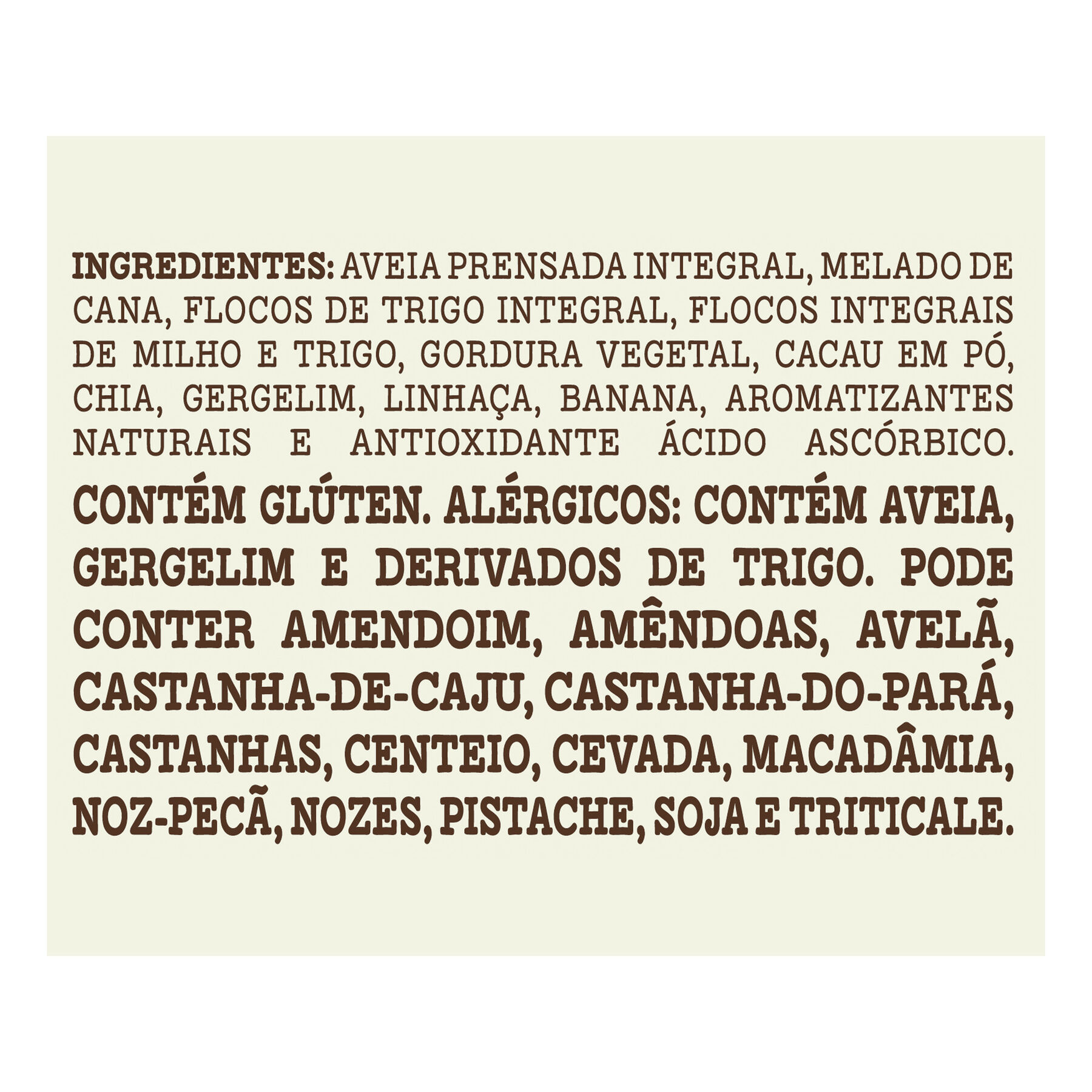 Granola Banana e Cacau Mãe Terra Pacote 800g