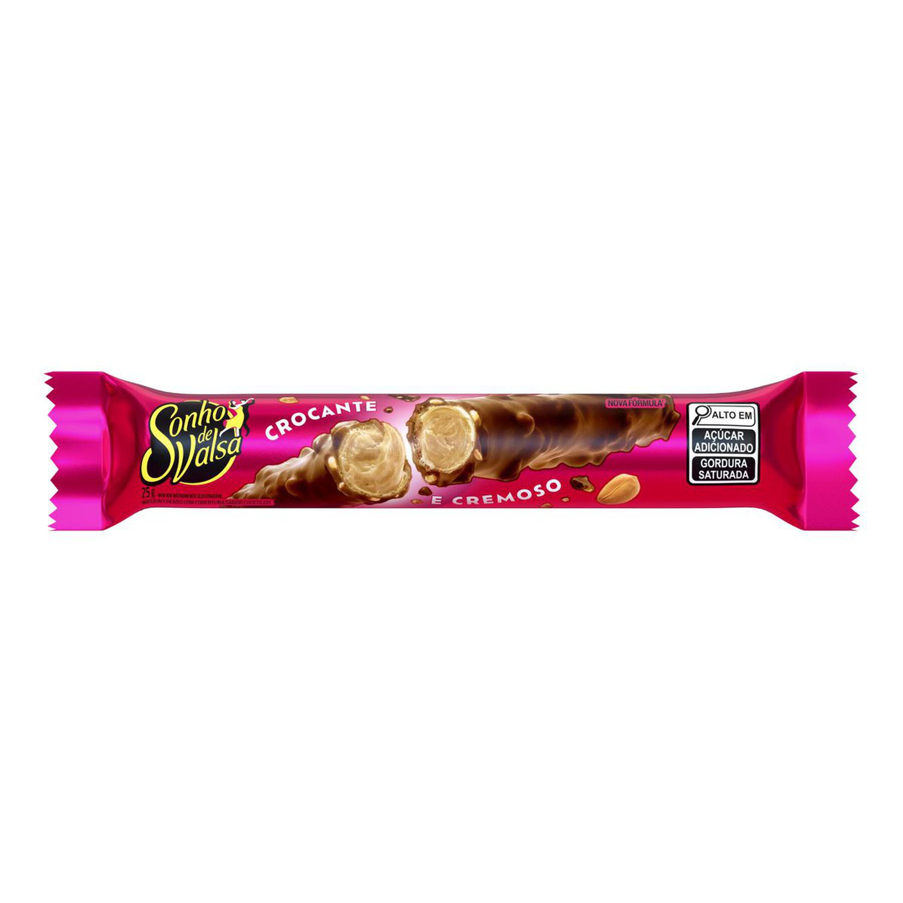 Wafer Sonho de Valsa Lacta Pacote 25g