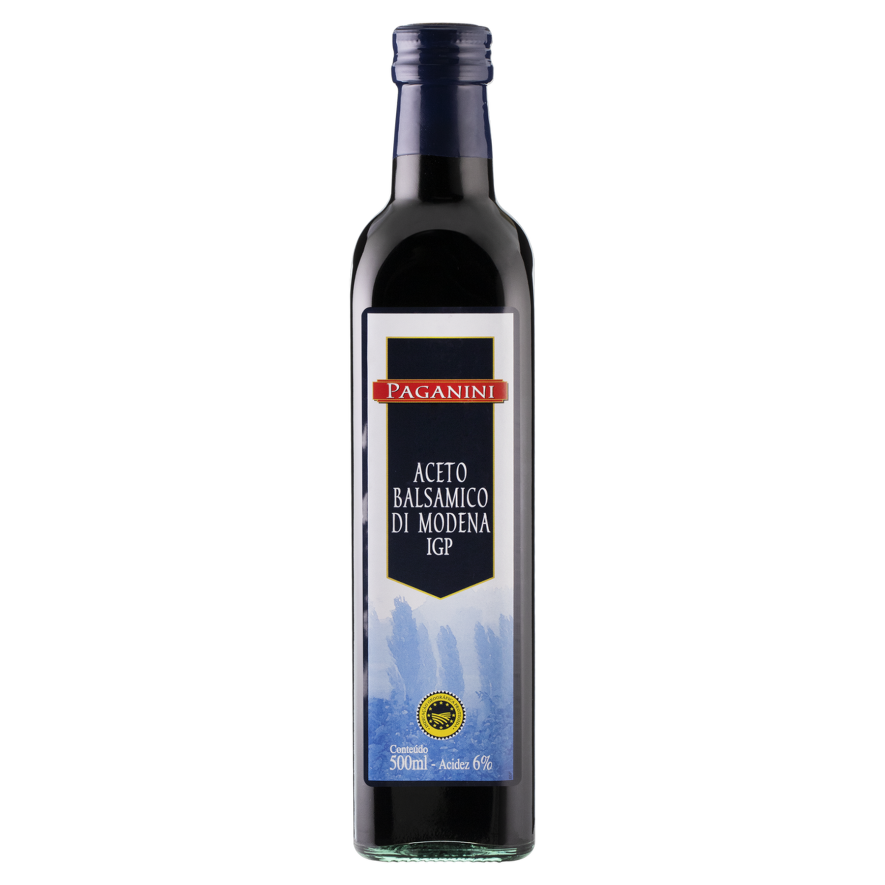 Vinagre Bals&acirc;mico Modena Paganini Vidro 500ml