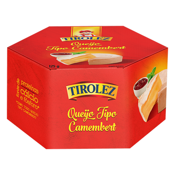 Queijo Camembert Tirolez 125g