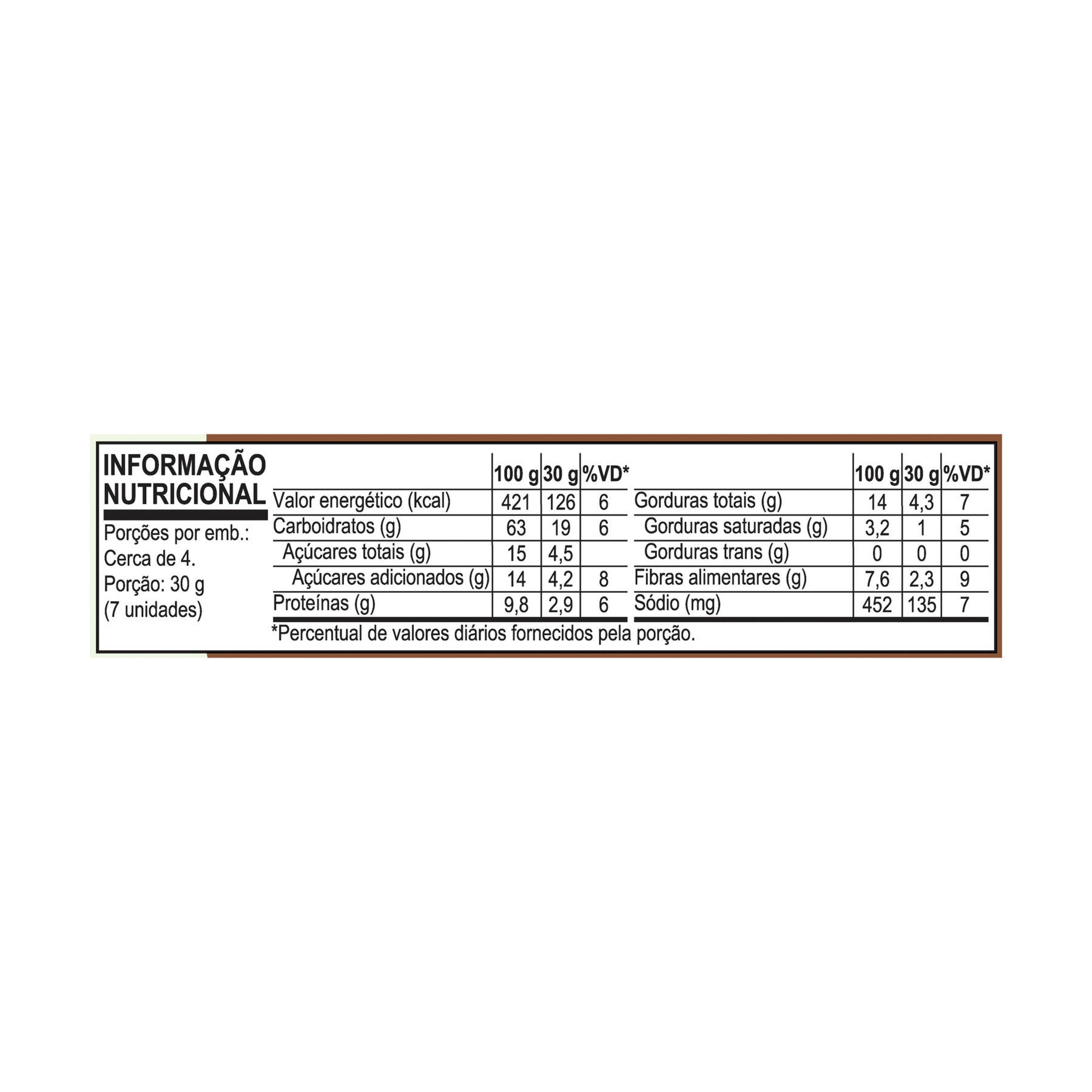 Biscoito Integral Org&acirc;nico Cacau Zooreta M&atilde;e Terra Pacote 110g