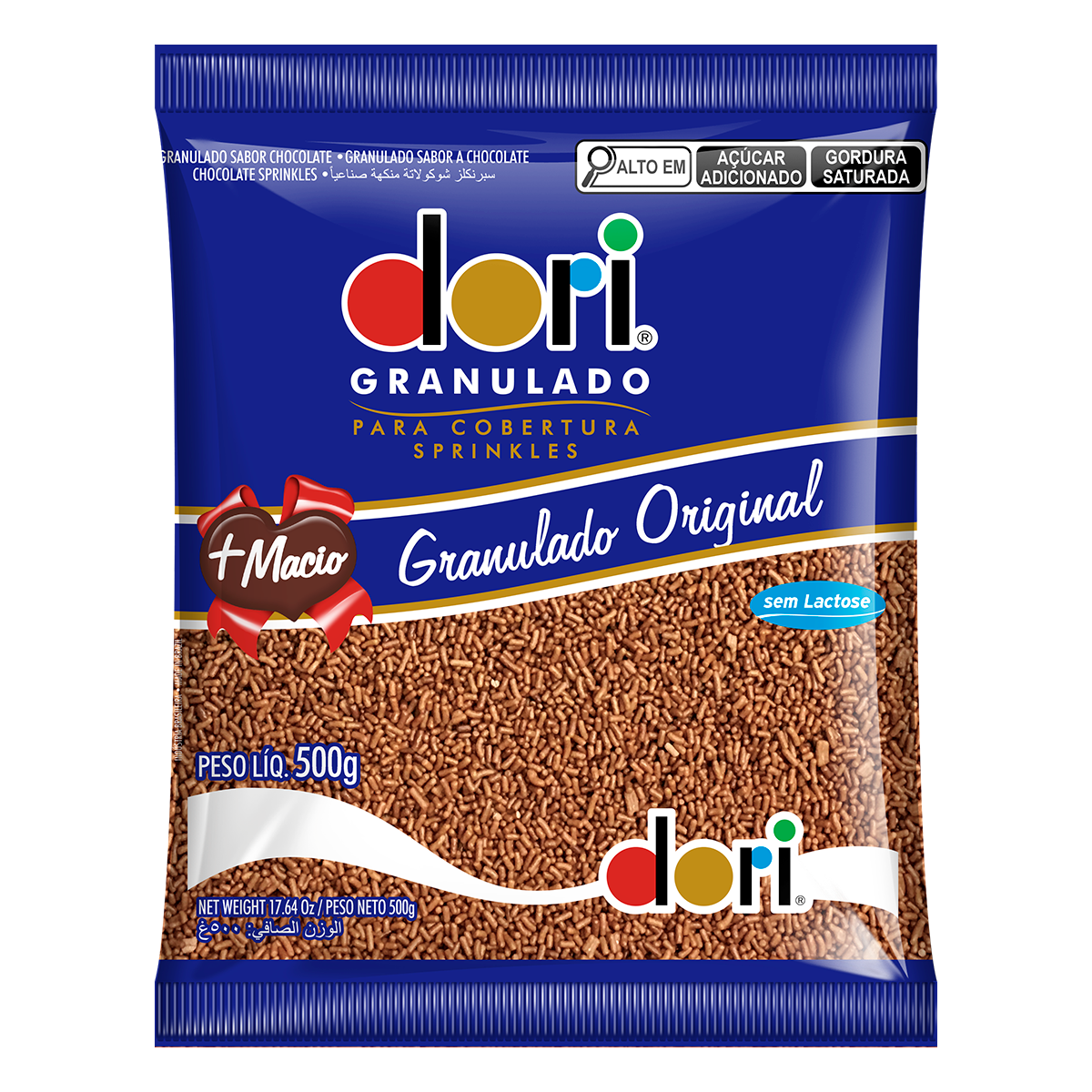 Granulado de Chocolate Dori 500g&nbsp;
