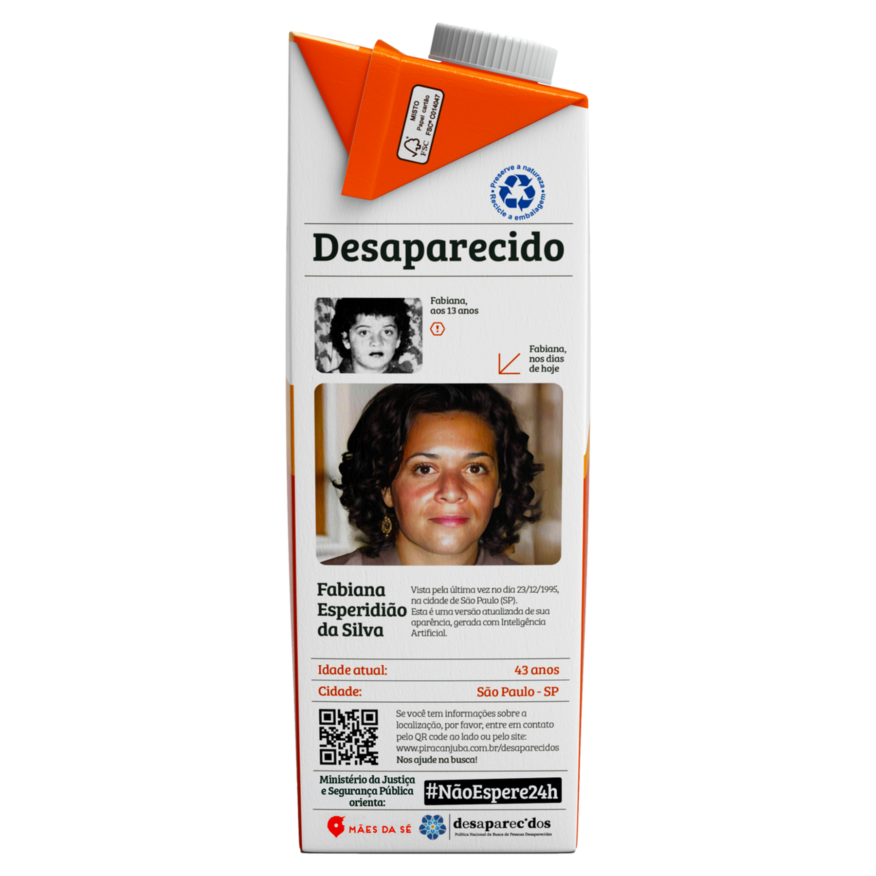 Leite UHT Semidesnatado Zero Lactose Piracanjuba Caixa com Tampa 1l