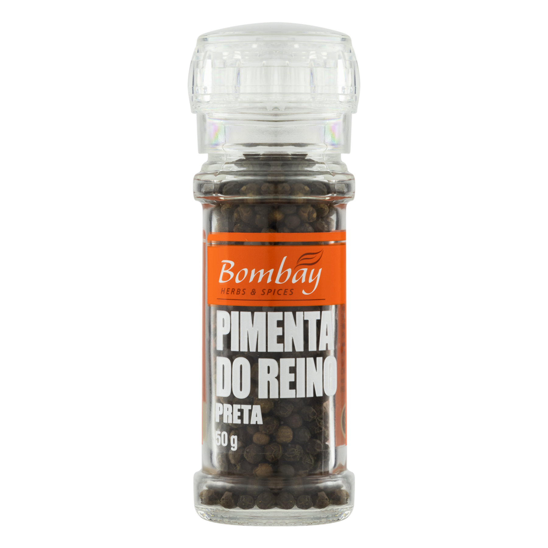 Moedor Pimenta do Reino Preta Bombay 50g