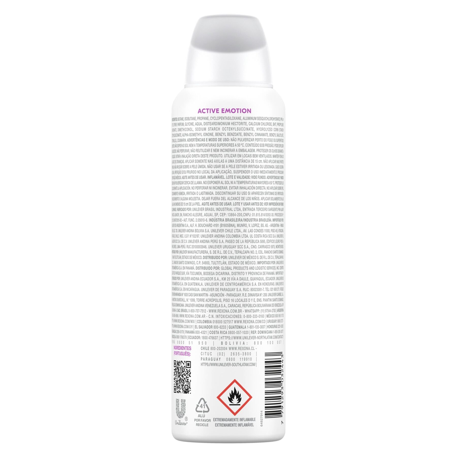 Desodorante Rexona Feminino Active Emotion 150ml