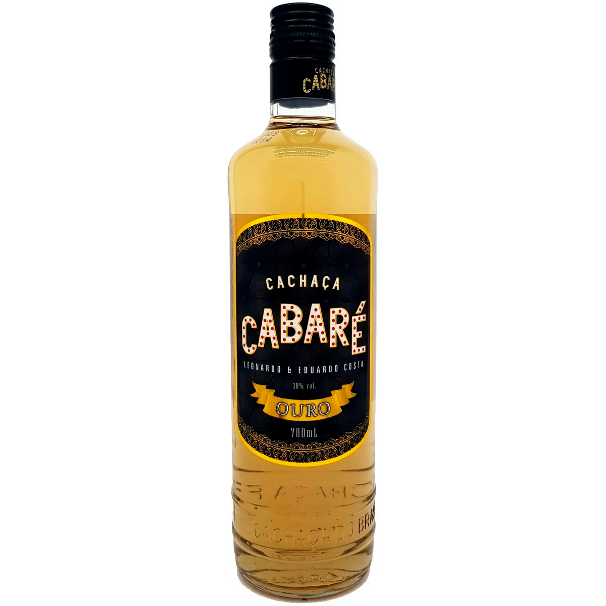 Cacha&ccedil;a Ouro Cabar&eacute; Garrafa 700ml