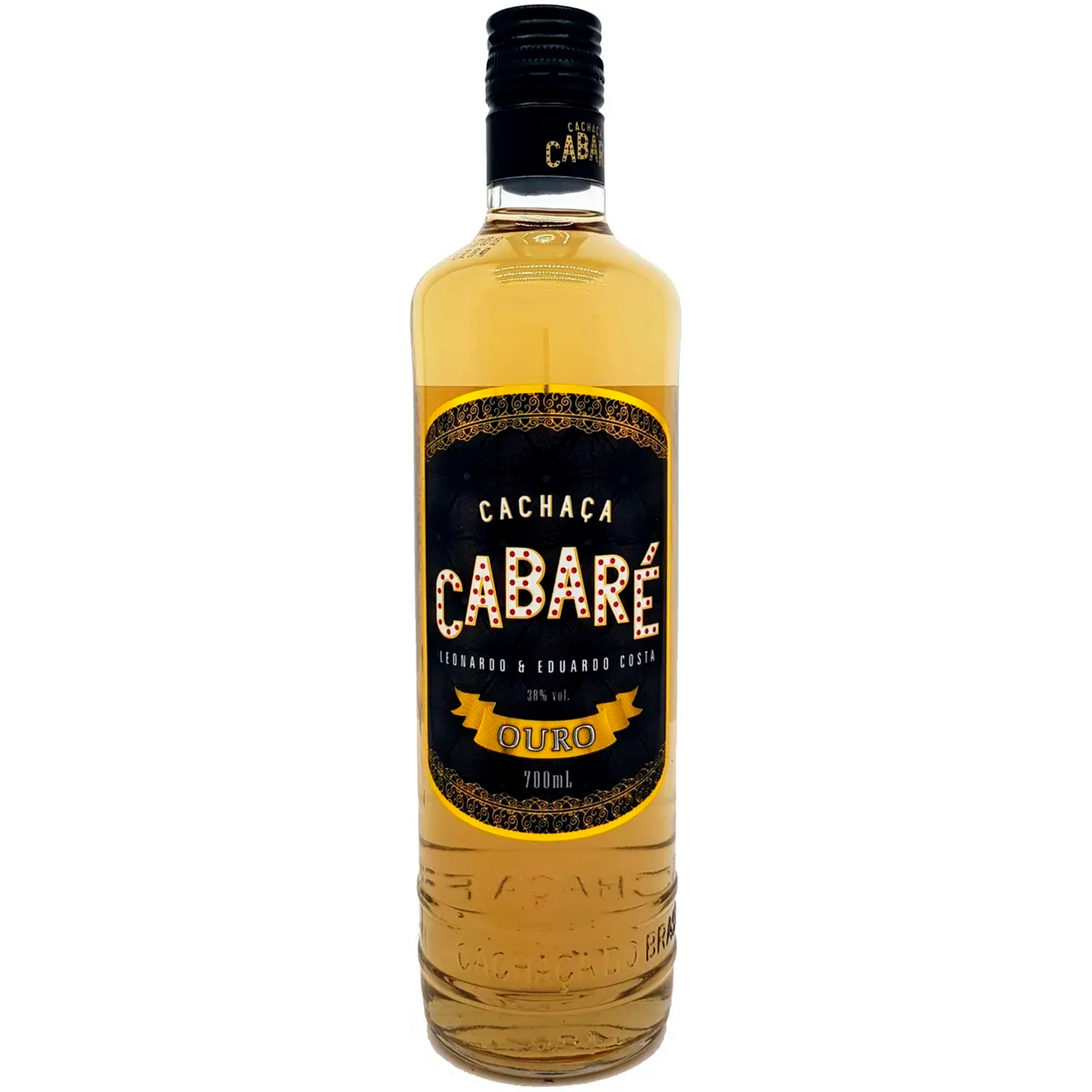 Cacha&ccedil;a Ouro Cabar&eacute; Garrafa 700ml