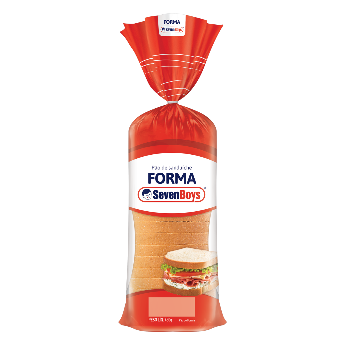 P&atilde;o de Forma Seven Boys Pacote 450g
