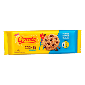 Biscoito Cookie Original Garoto Pacote 60g