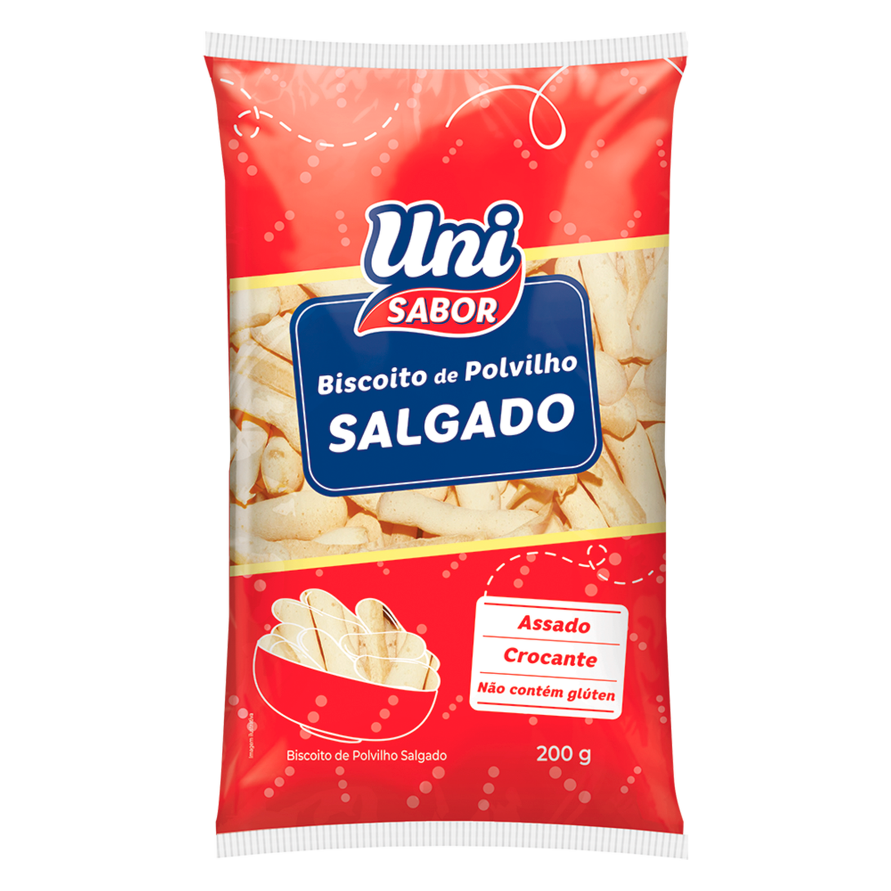 Biscoito Polvilho Uni Sabor 200g