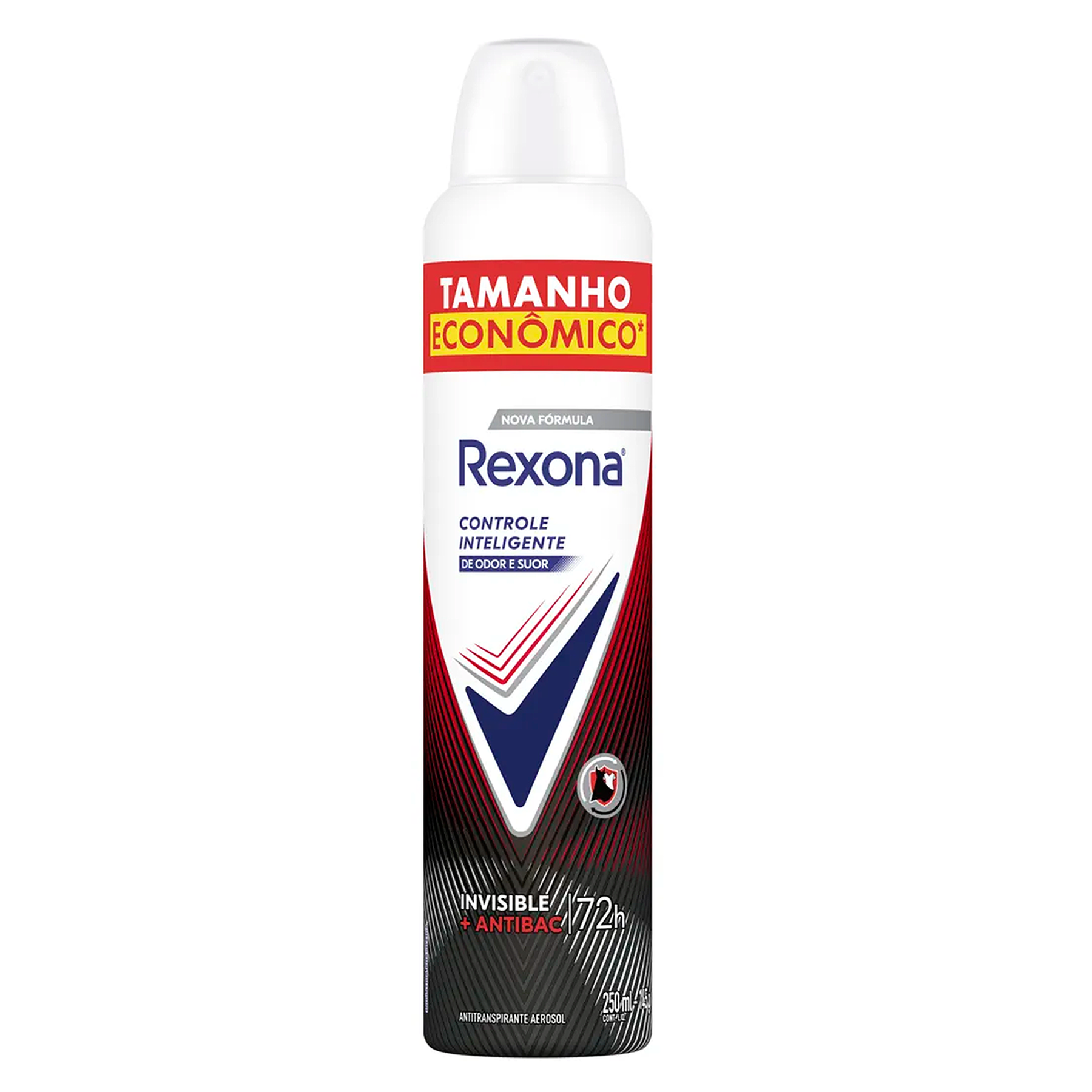 Desodorante Antitranspirante Aerossol Rexona Antibacterial+Invisible 250ml
