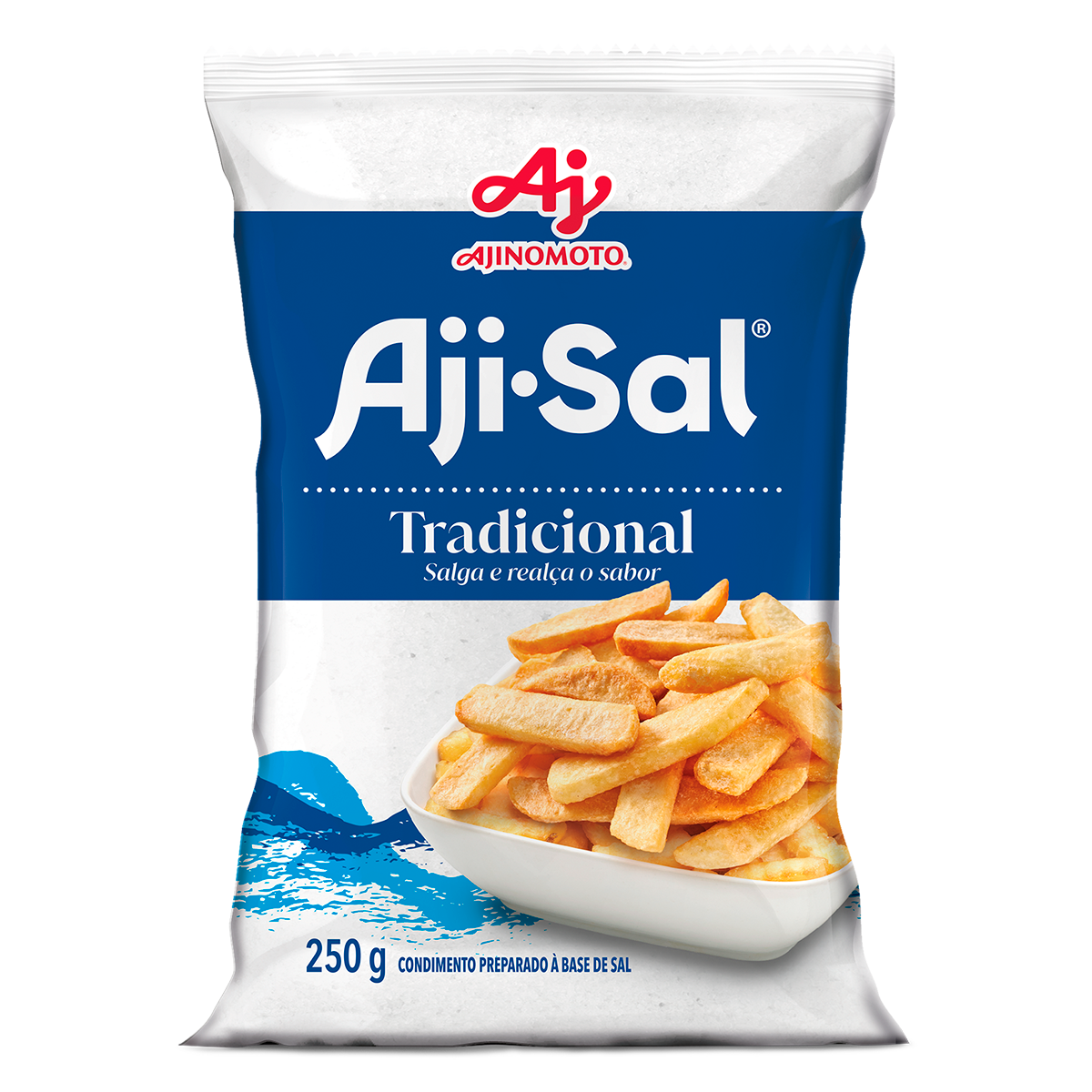 Real&ccedil;ador de Sabor Aji-Sal Pacote 250g