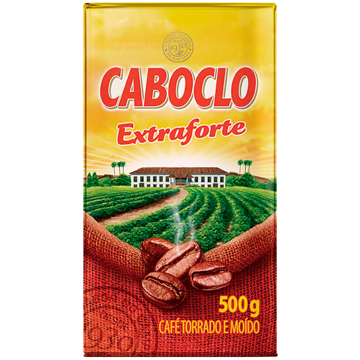Caf&eacute; a Vacuo Extra Forte Caboclo 500g