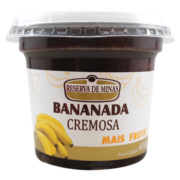 Bananada Cremosa Reserva de Minas 400g