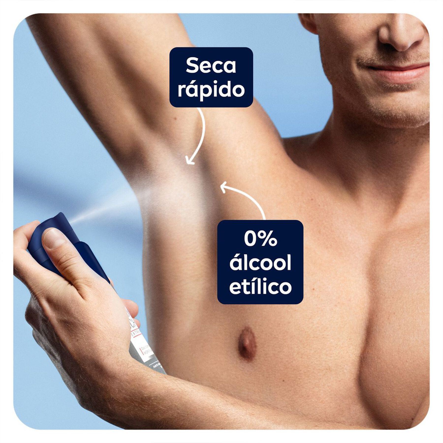 Antitranspirante Aerossol Original Protect Nivea Men 150ml