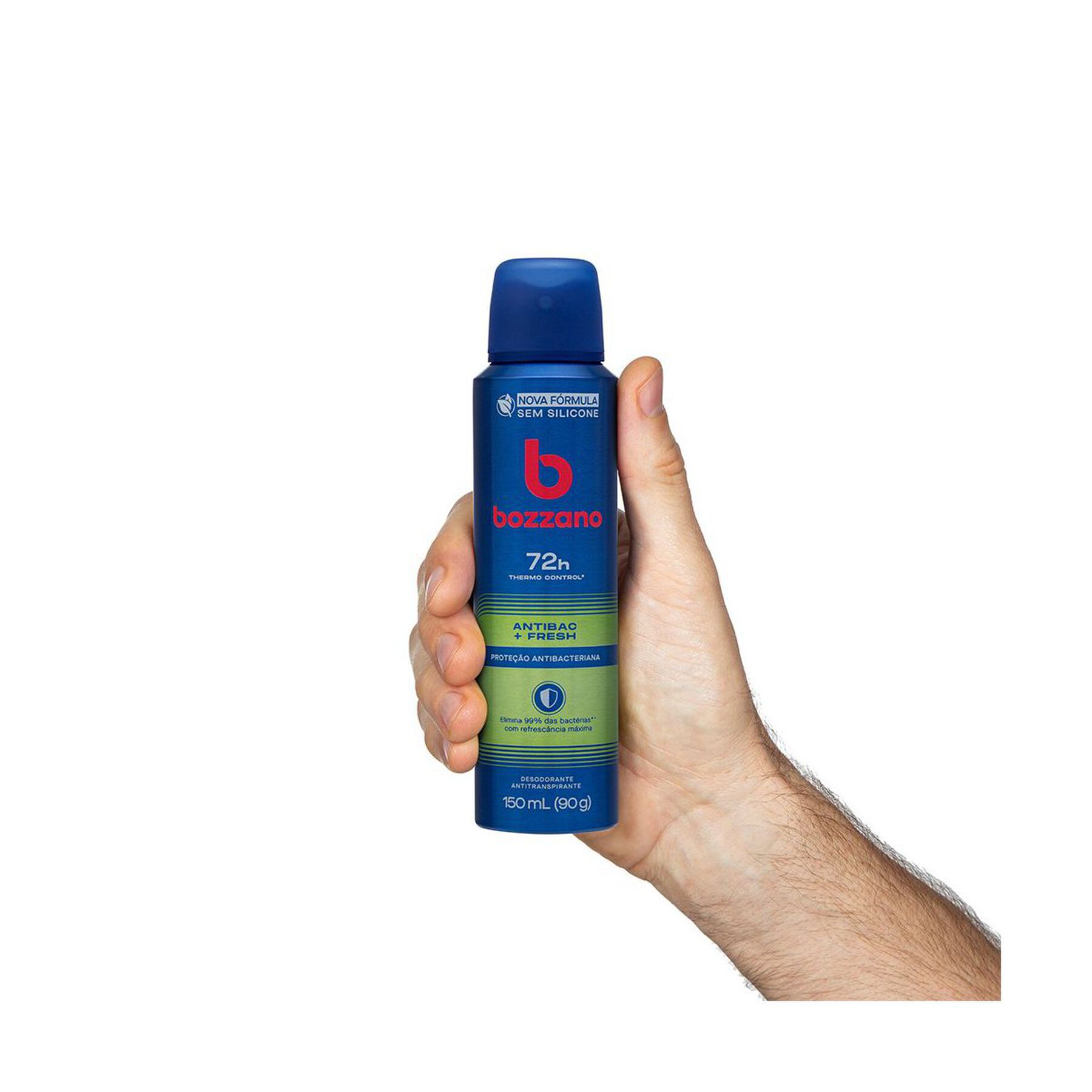 Desodorante Aerossol Antibac + Fresh Bozzano 150ml